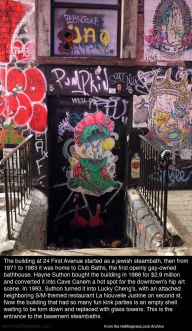 Night at cave Canem in East Village